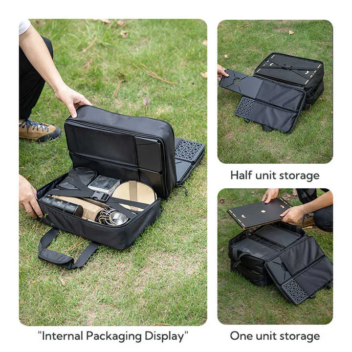 حقيبة سفر للتخييم ، إكسسوارات أدوات التخييم . Camping Travel Bag, Portable Camping Tools