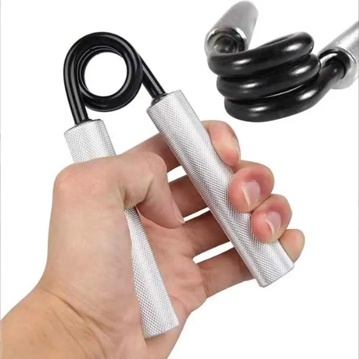 تدريب محمول عضلات الاصبع الألومنيوم قبضة . Portable Finger Muscle Training Aluminum