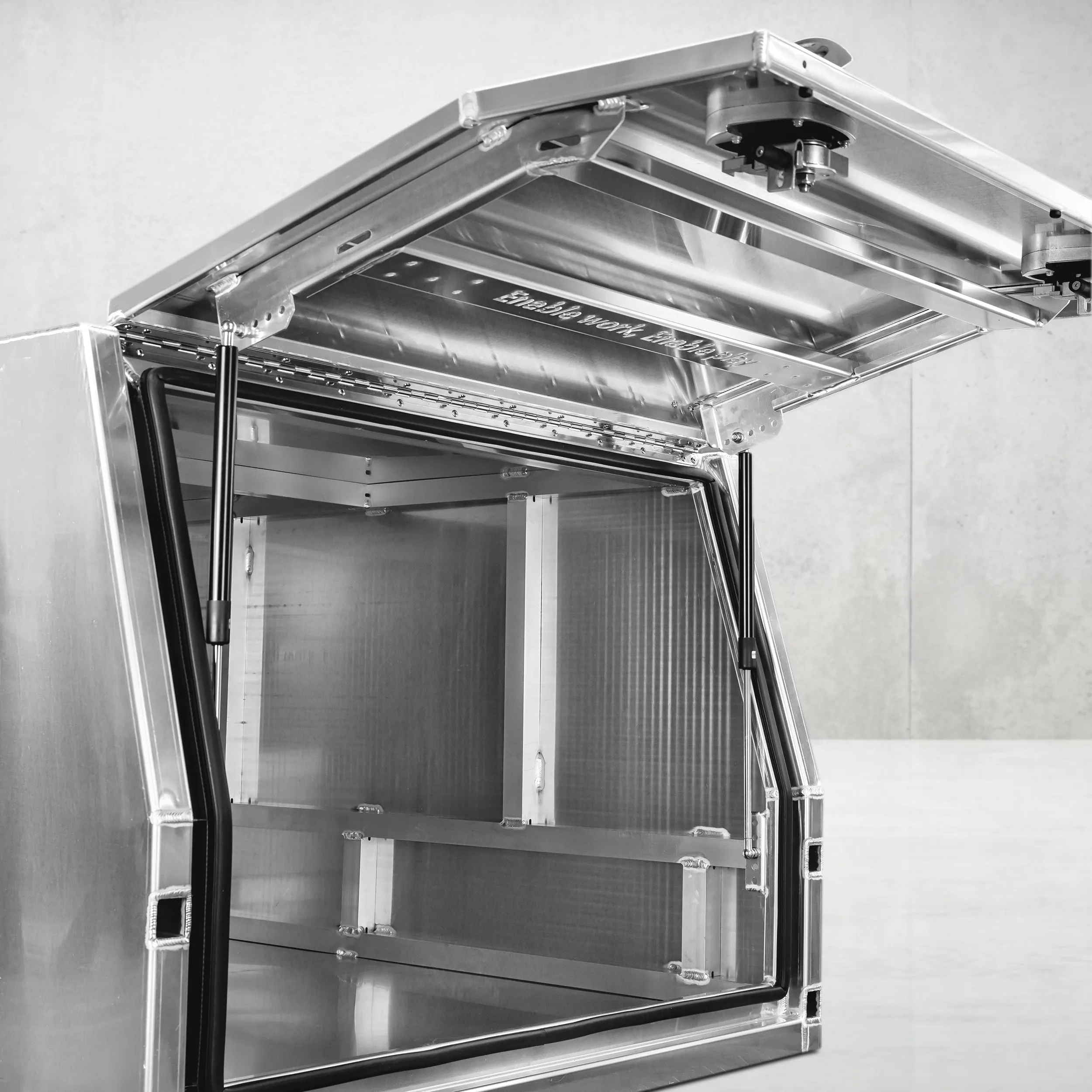 1200mm Aluminium Canopy - Alloy