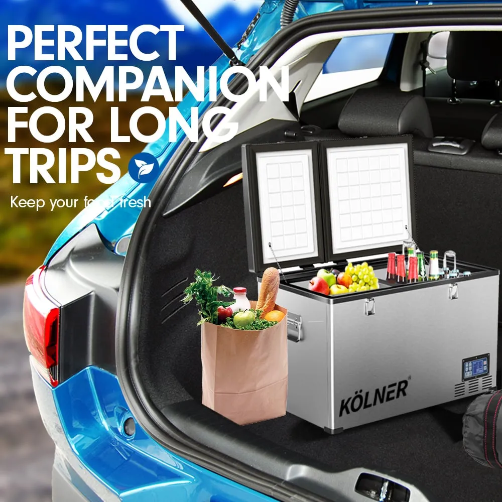 125L Portable Fridge Cooler Freezer | Camping Car Refrigerator | Kolner