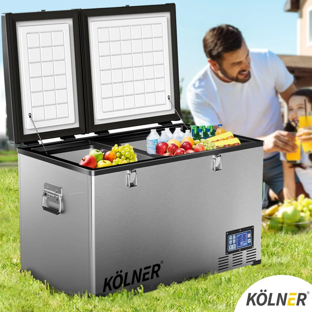 125L Portable Fridge Cooler Freezer | Camping Car Refrigerator | Kolner