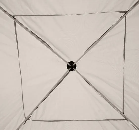 210D Oxford 10' x 10' Pop Up Canopy Tent with Netting, Instant Screen Room House