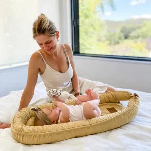 Baby Nest - Mustard (1 WEEK TURNAROUND)