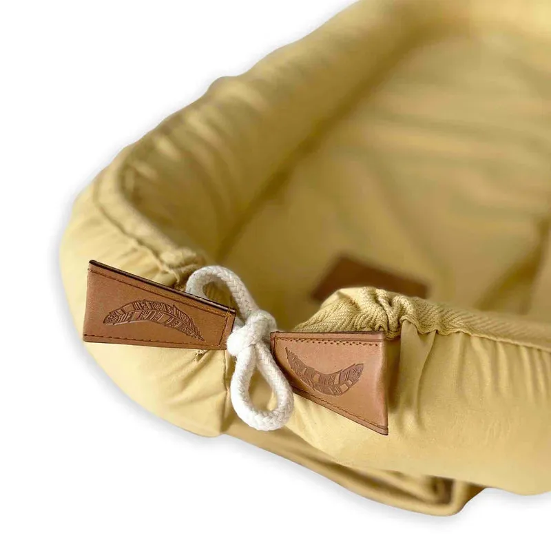 Baby Nest - Mustard (1 WEEK TURNAROUND)