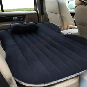 Car Air Mattress Bed Car Inflatable Bed Auto Back Seat Rest Sleep Mattress Sofa Pillow Travel Outdoor Camping Mat Cushion Airbed