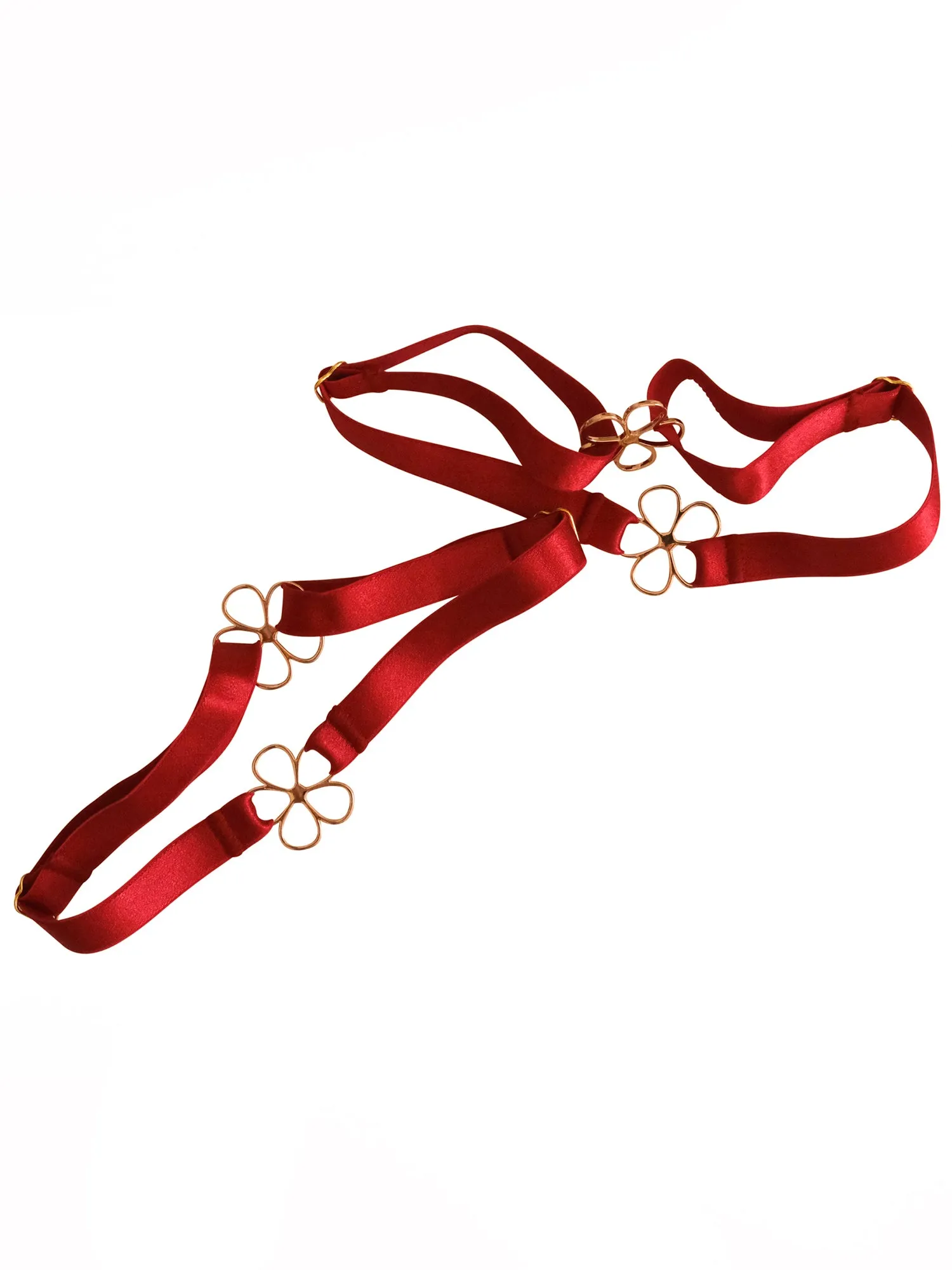 Daisy Dainty Garter Red