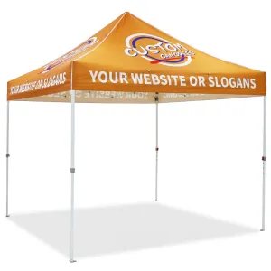 EAGLE PEAK CP100 Steel Square Leg Heavy Duty Commercial Custom Canopy Tent 10x10 - CLICK TO CONFIGURE - Package Prices Start at $599.00
