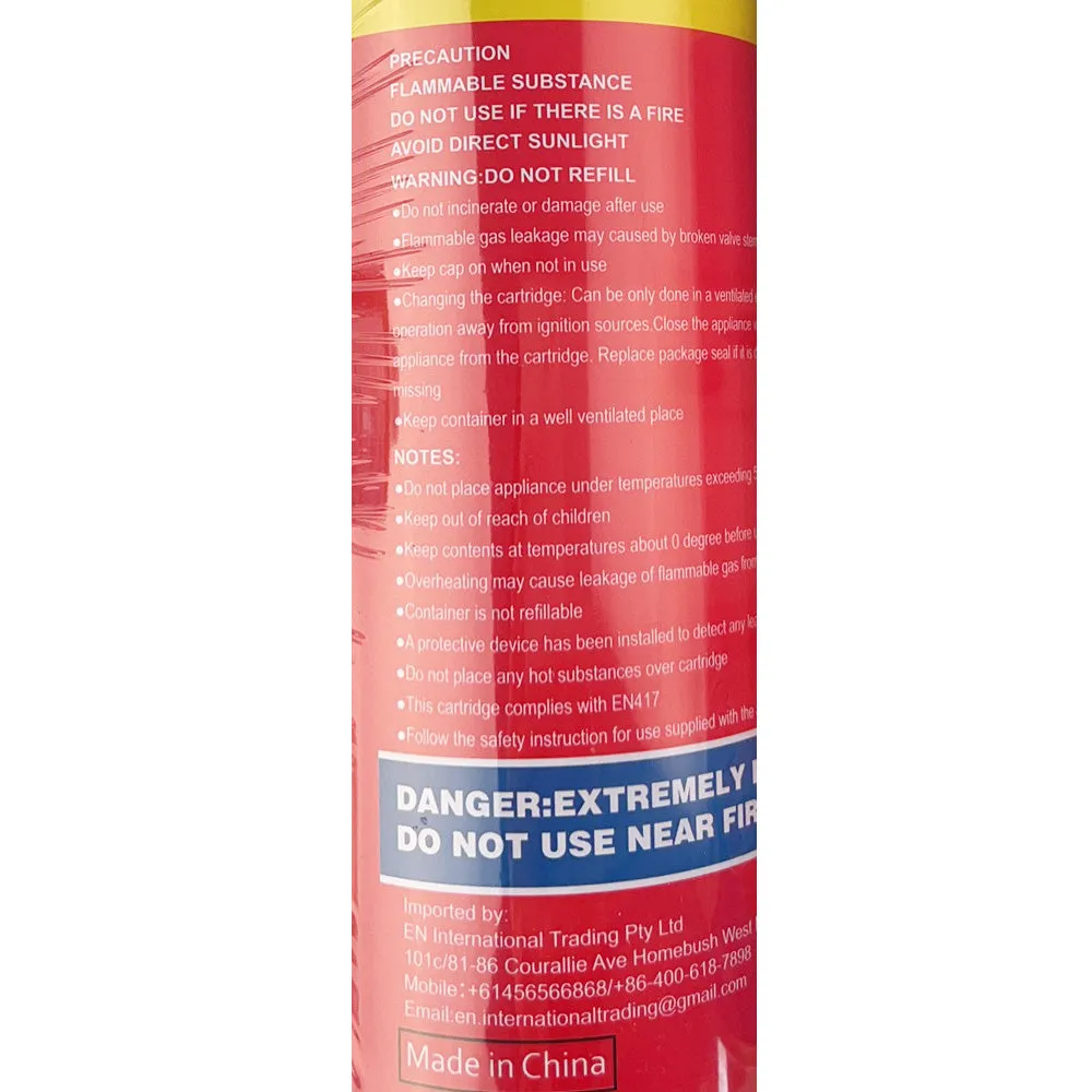 Element of Nature Portable Butane Gas Canisters - Pack of 4