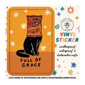 Full of Grace Vinyl Sticker