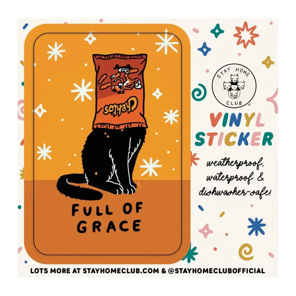 Full of Grace Vinyl Sticker