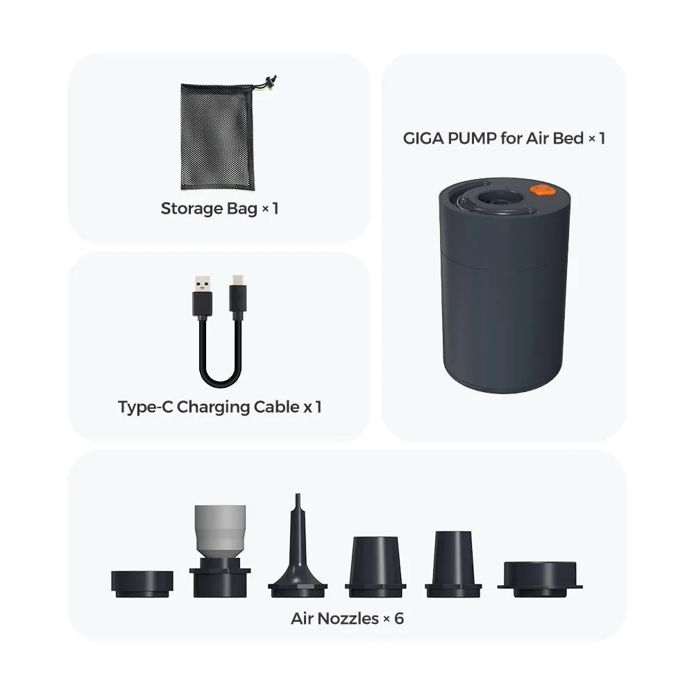 GIGA PUMP for Air Bed