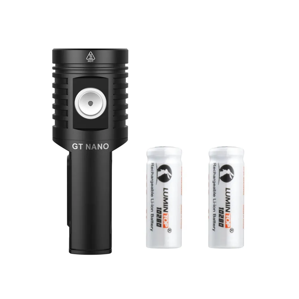 GT Nano 5.0 Multi-Light Source EDC Flashlight  1400 Lumens UV Light