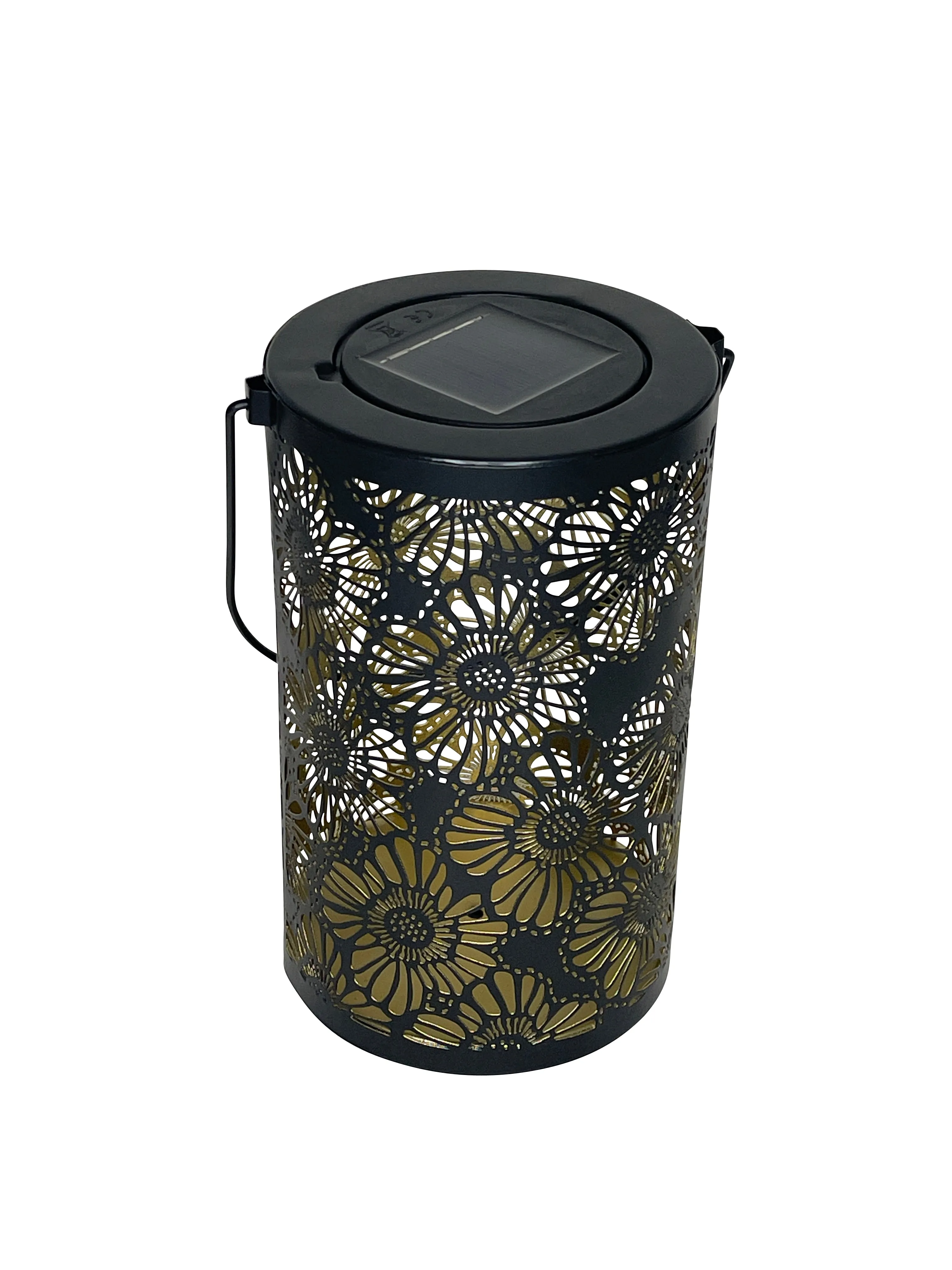 Hanging Solar Lanterns - Large 8" Height - Set of Two - Save 10%