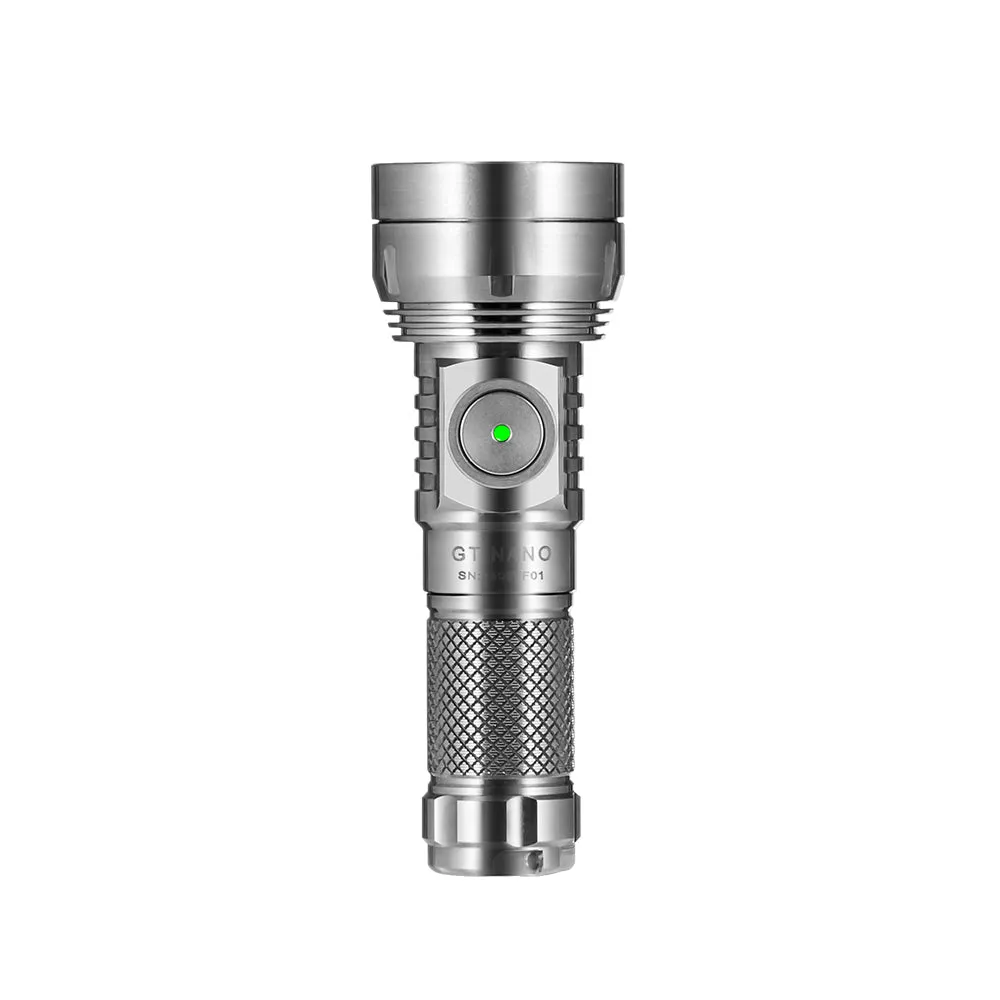 Lumintop GT Nano 3.0 Titanium Rechargeable Mini Flashlight EDC Gear
