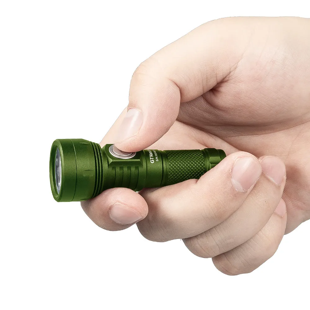 Lumintop GT NANO PRO 3.0 10280 Rechargeable EDC Keychain Flashlight 1600 Lumens