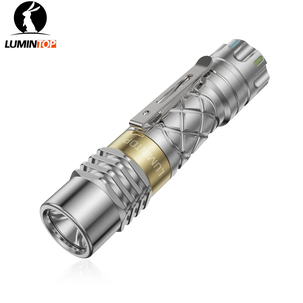 Lumintop Ring King 1000 Lumens EDC Tactical Flashlight with 14500 Battery