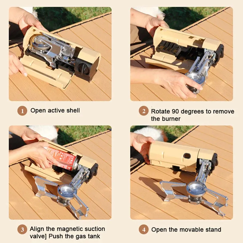 Portable Folding Camping Gas Stove