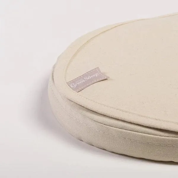 The Little Green Sheep Organic Waterproof Mattress Protector - Crib