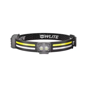 Xowl-Bright 1200 Lumens Multi-Color LED Headlamp with Light Strips 2 Pack